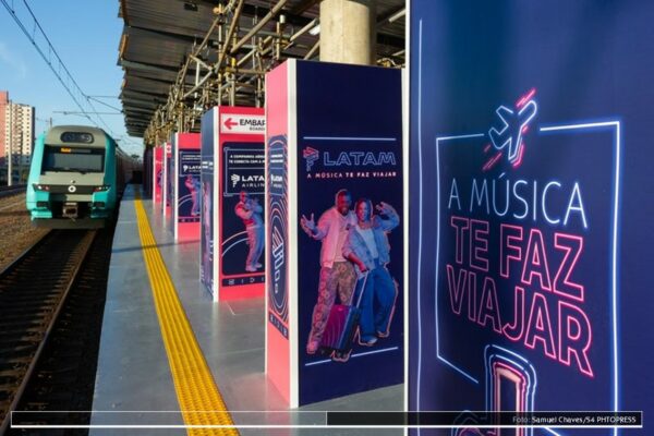 The Town 2025 | Latam assina a identidade visual do trem expresso e da Estação Expresso